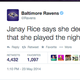 Image for article titled The Ravens Just Deleted That Terrible Janay Rice Tweet